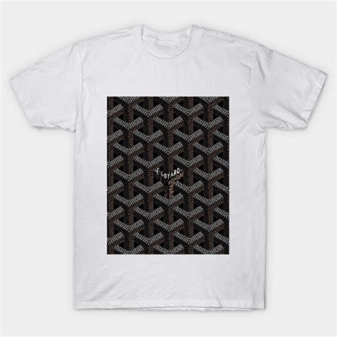 goyard print letters on shirt|Goyard prints and colors.